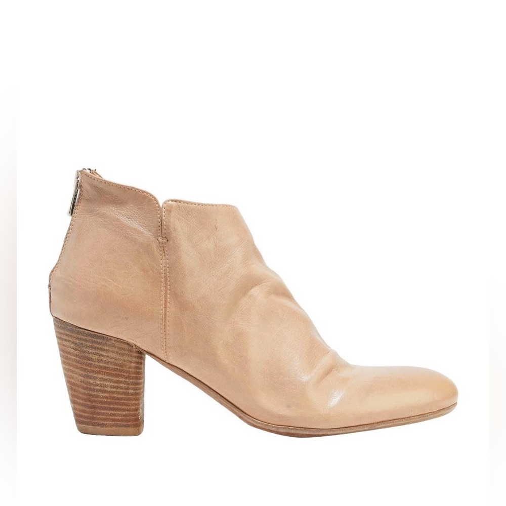 OFFICINE CREATIVE Leather Ankle Boots – Tan Patina | EU 37
